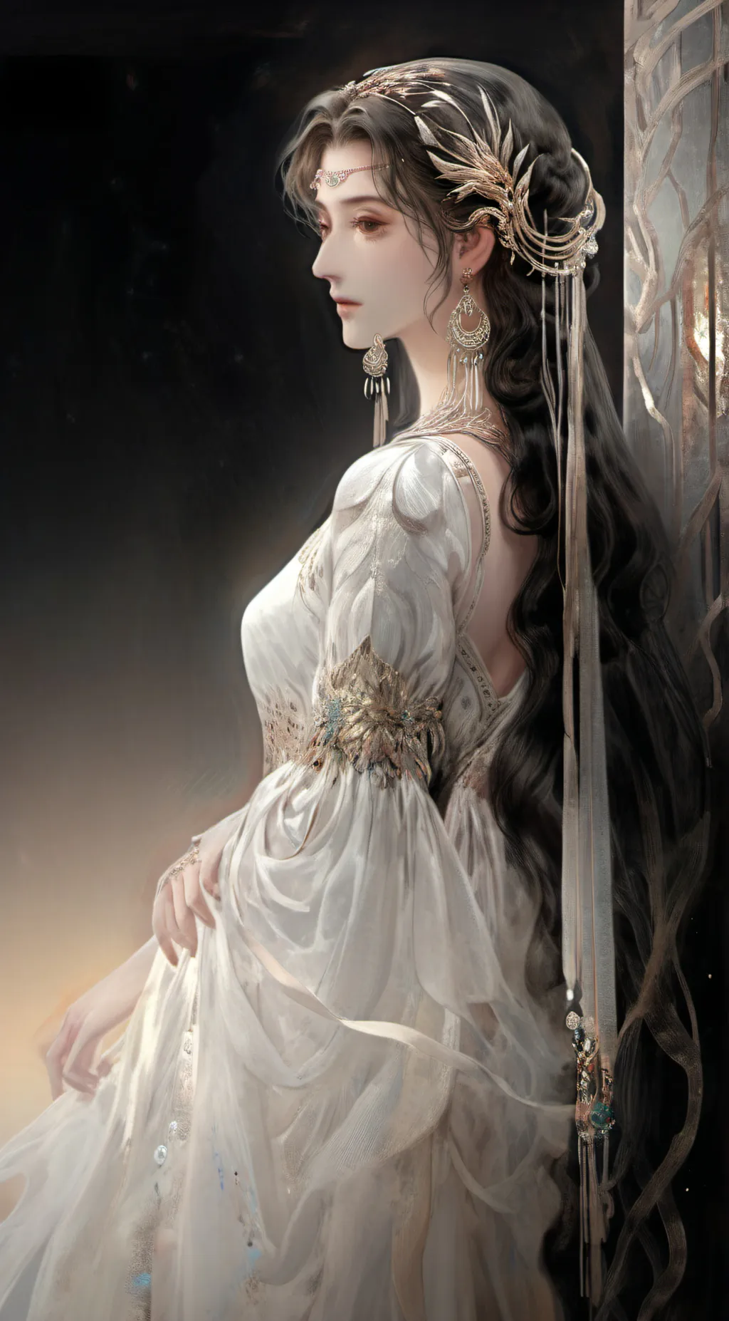 ai character: Cinderella background