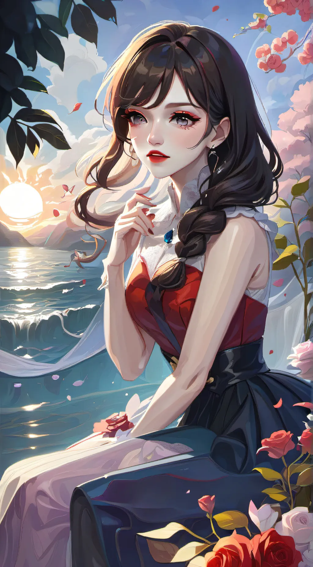 ai character: maria background