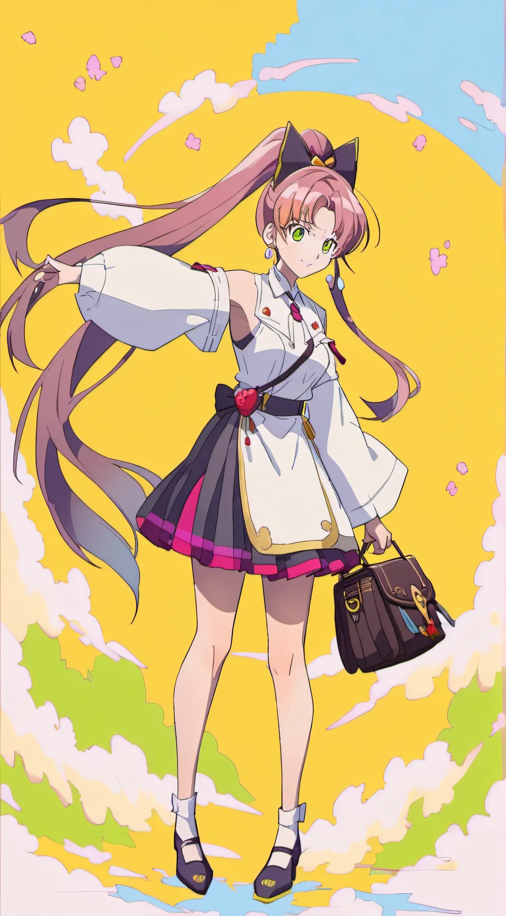 ai character: Sailor jupiter background