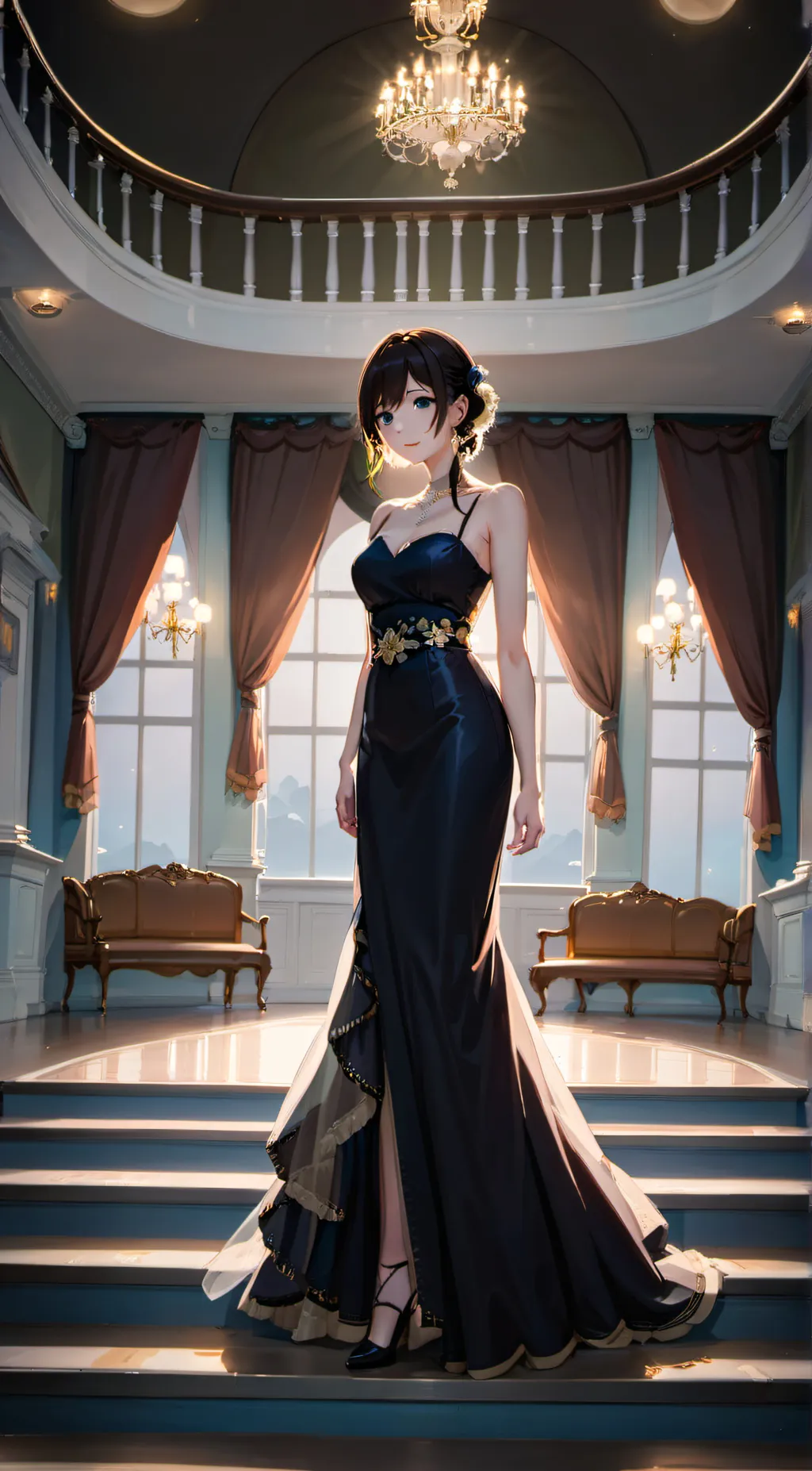 ai character: Ella background