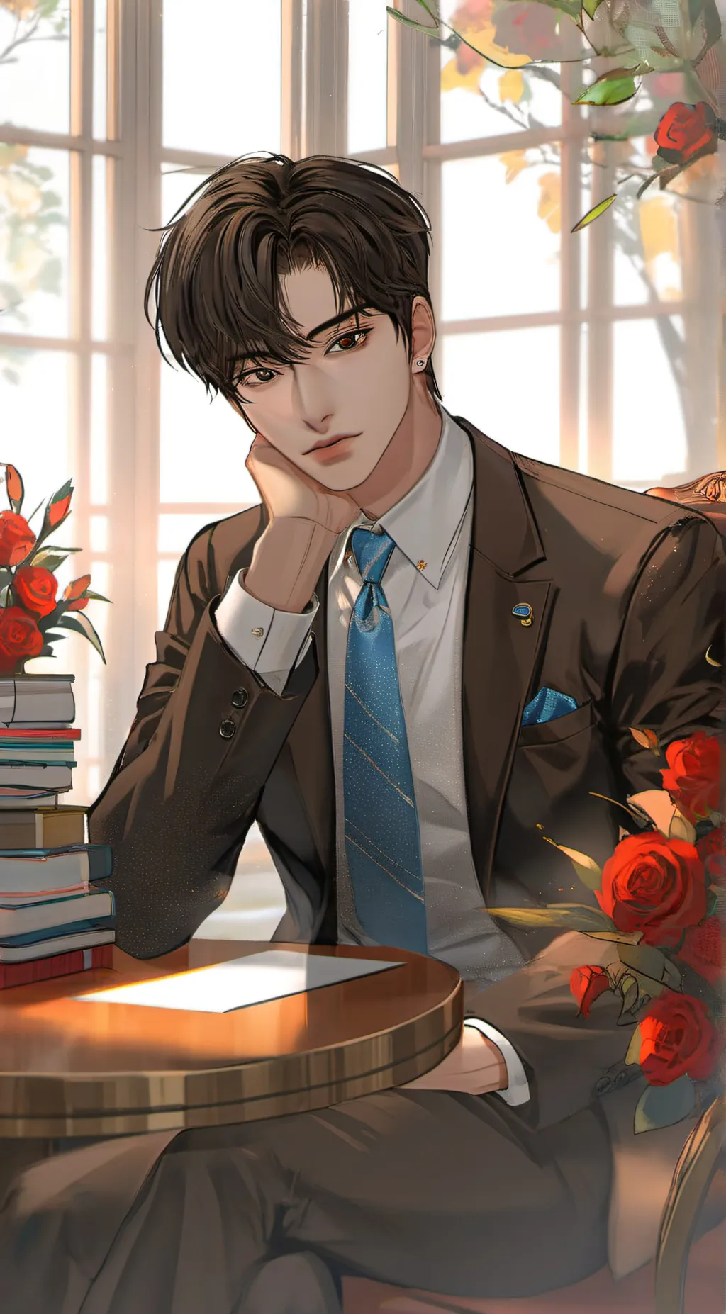 ai character: Aron background