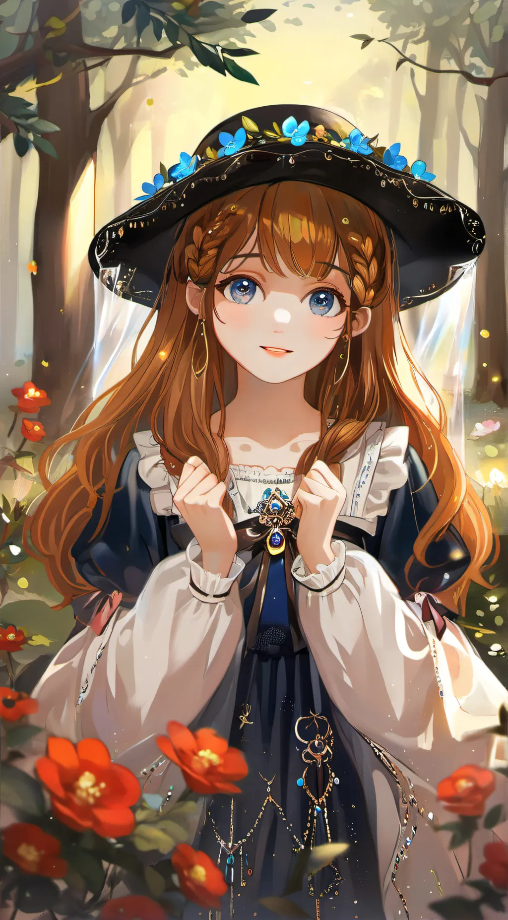 ai character: Princess Olivia background