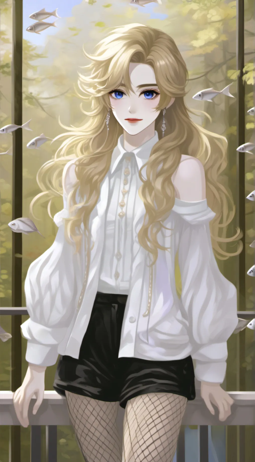 ai character: ♡ Anningan ♡ background