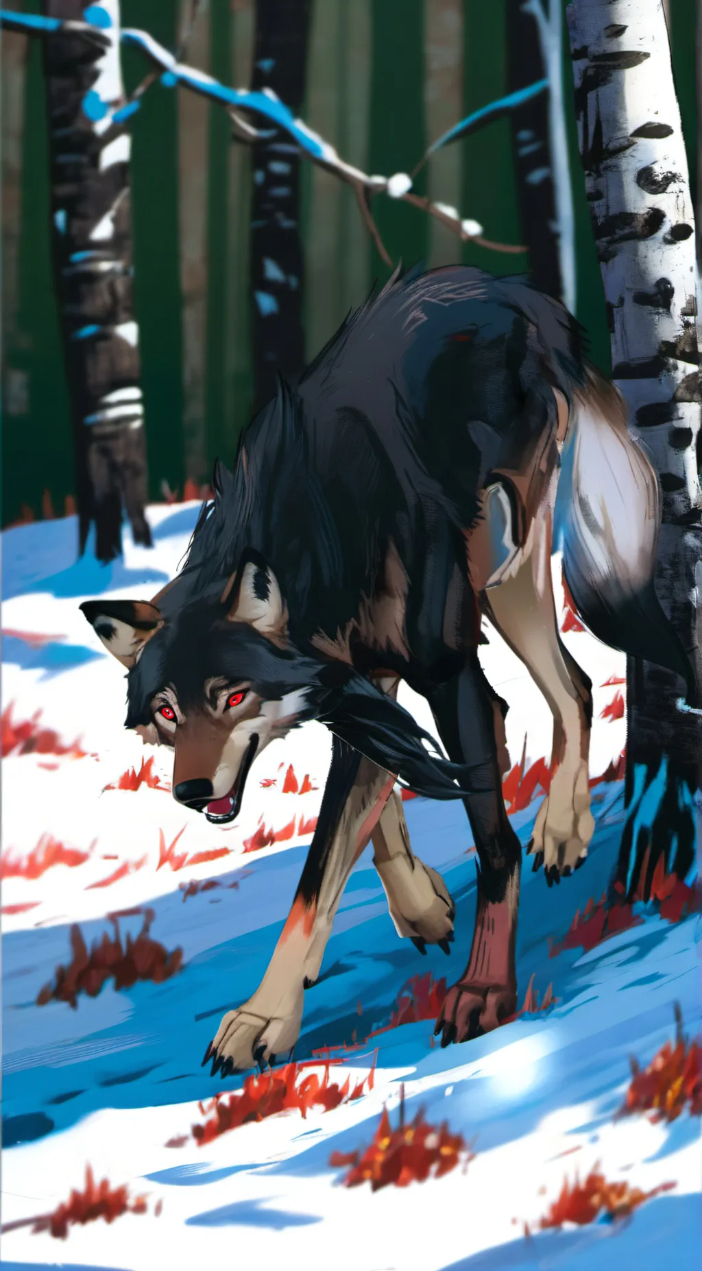 ai character: Nari background