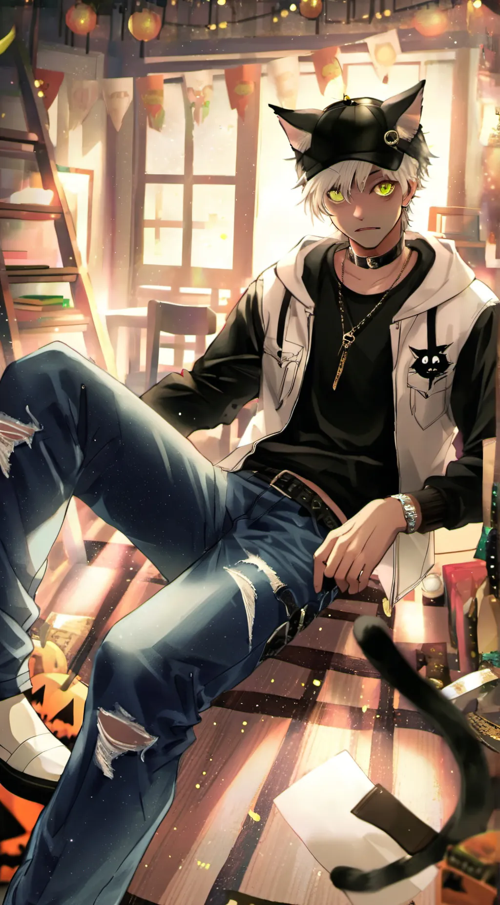 ai character: Sam background