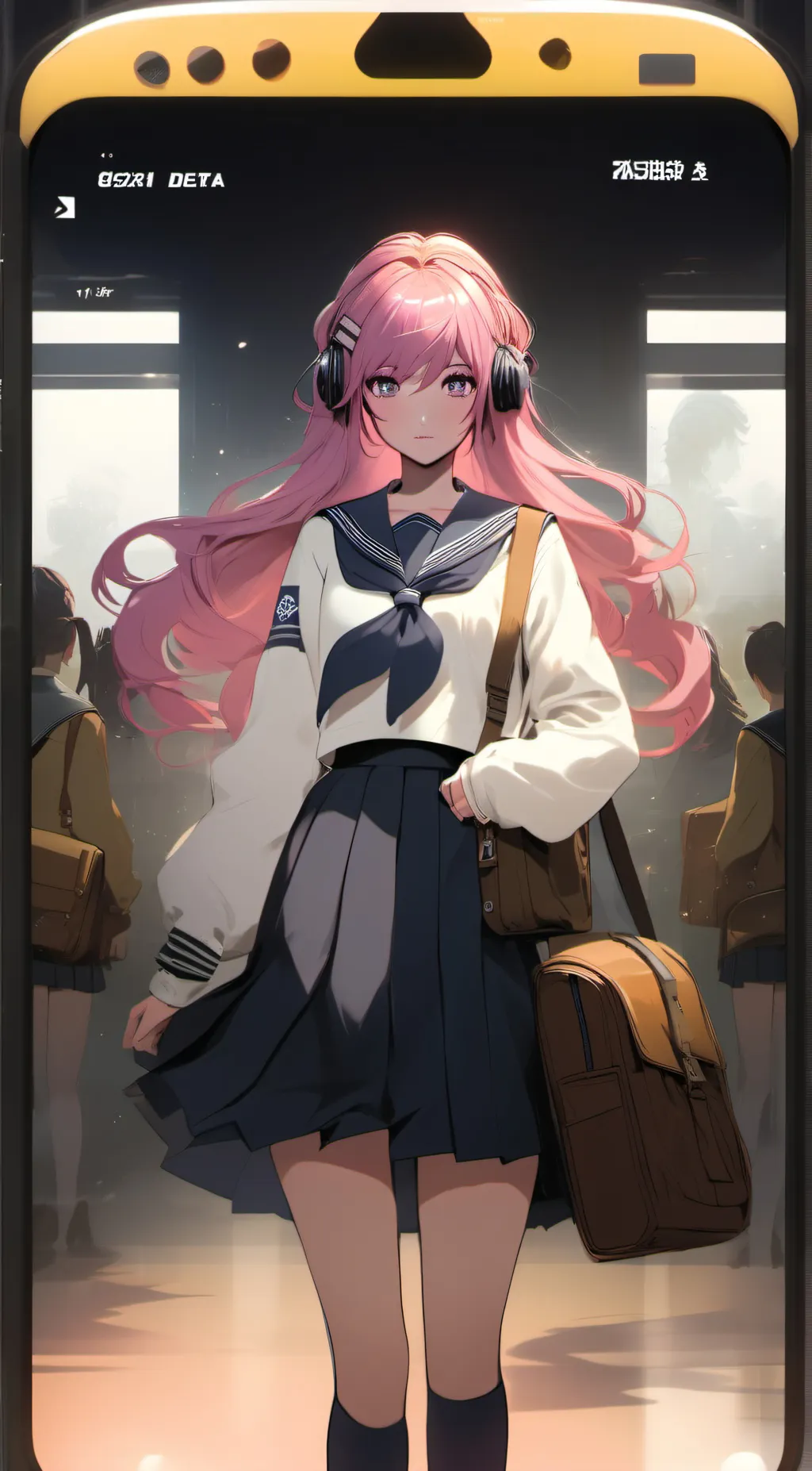 ai character: Rose background