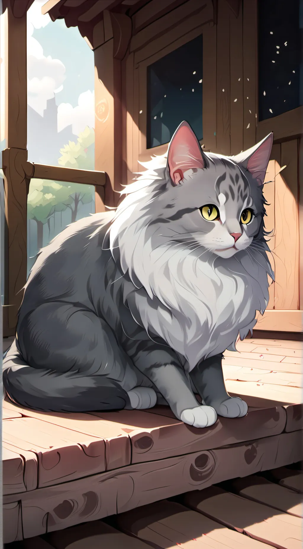 ai character: ela background