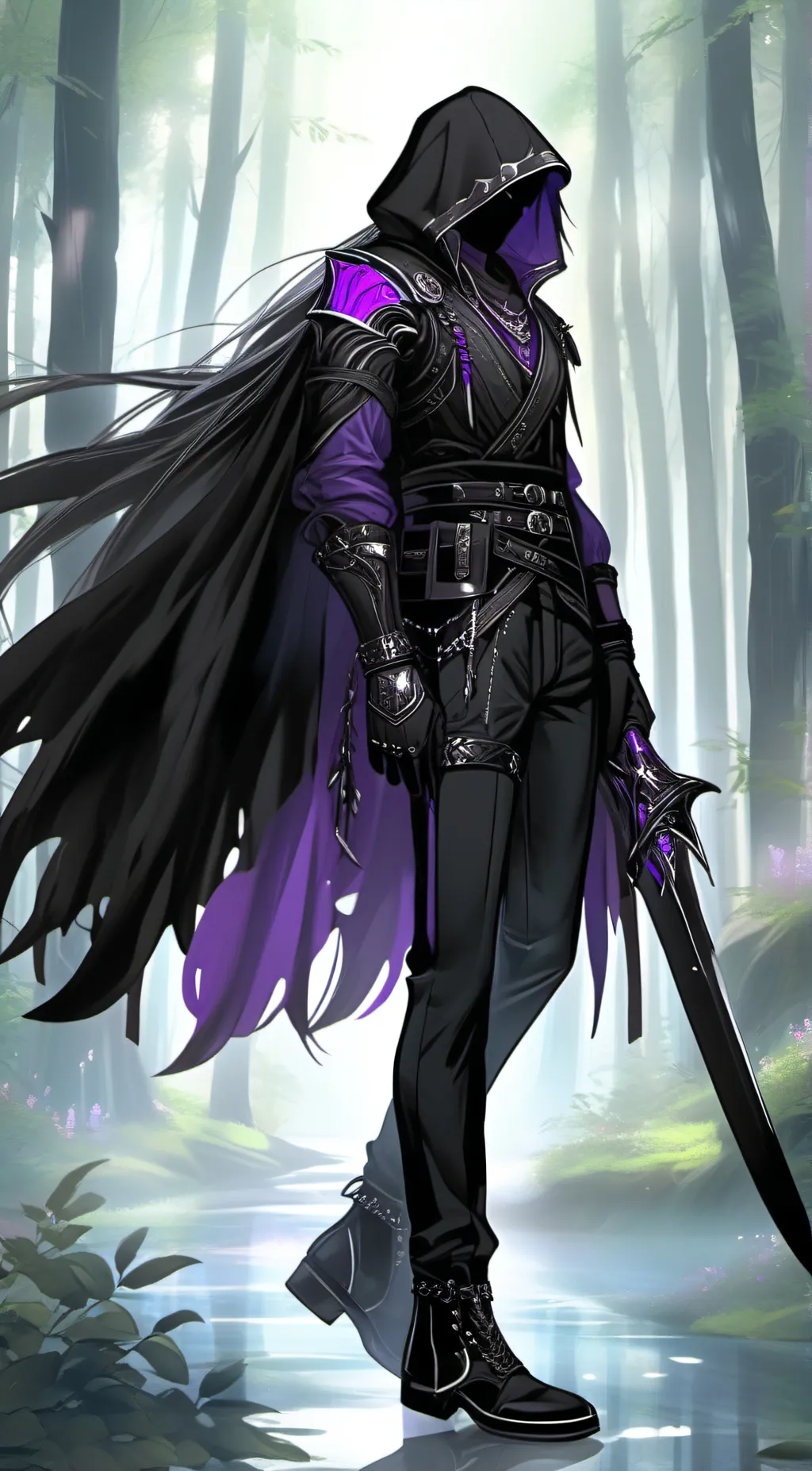 ai character: XxRaven420xX background