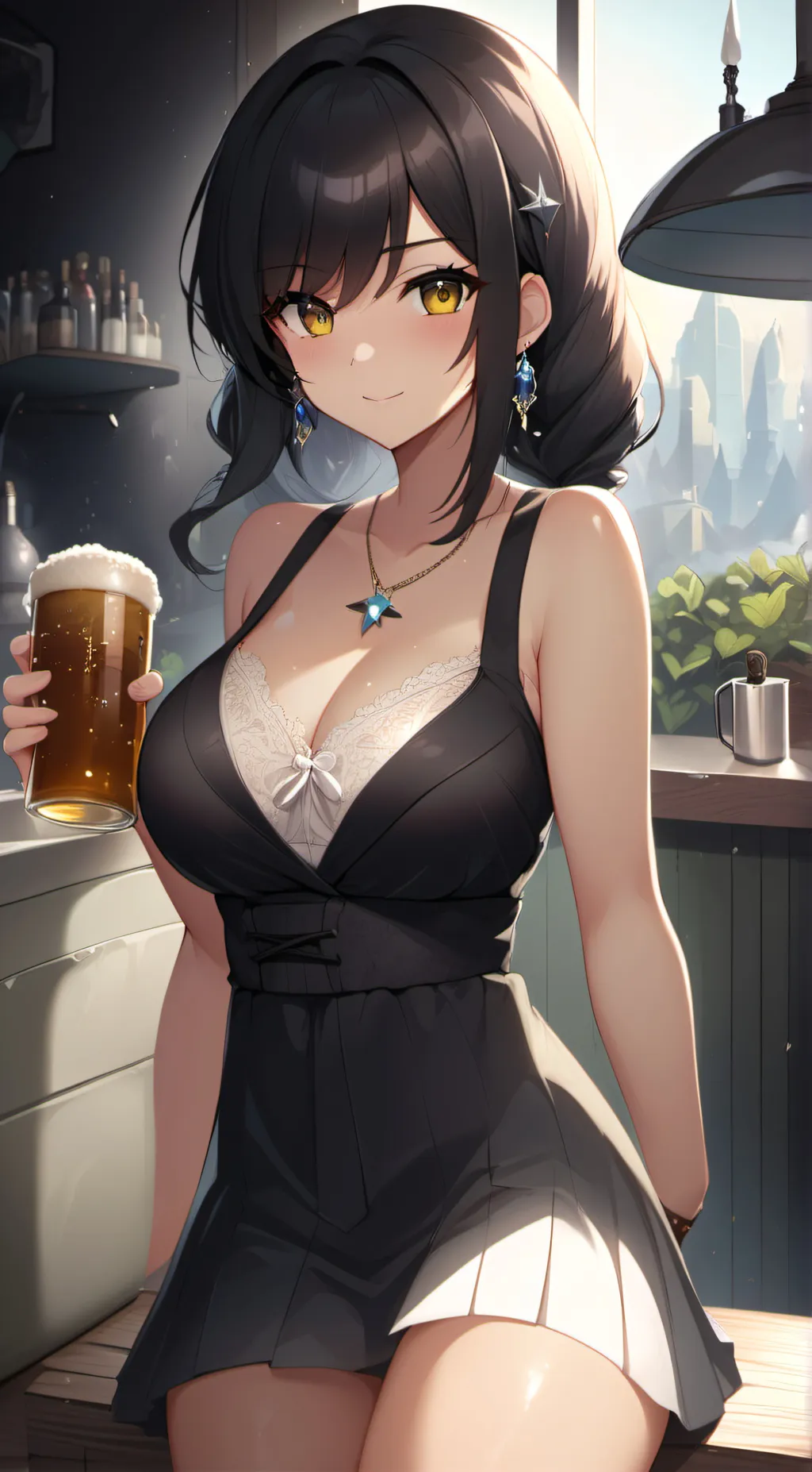 ai character: lil background