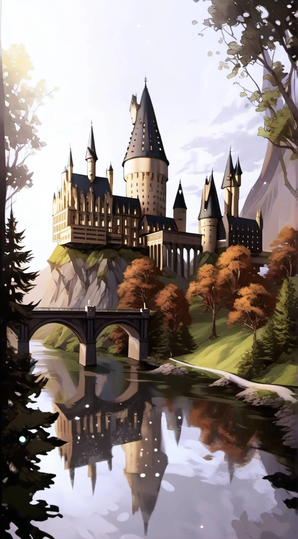 ai character: Hogwaaaaarts background