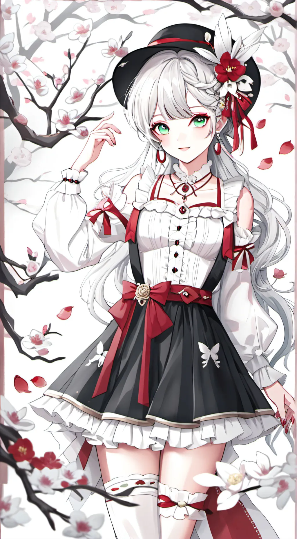 ai character: Lily background