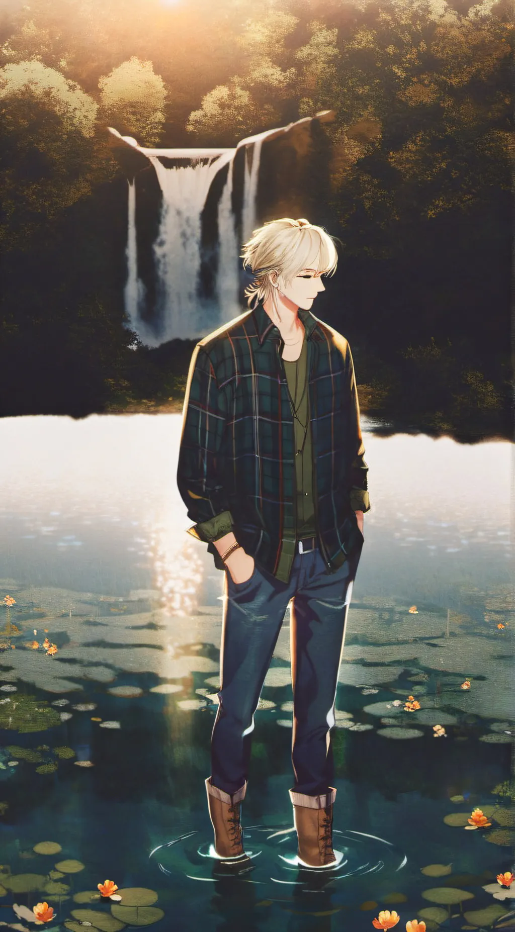 ai character: adam background