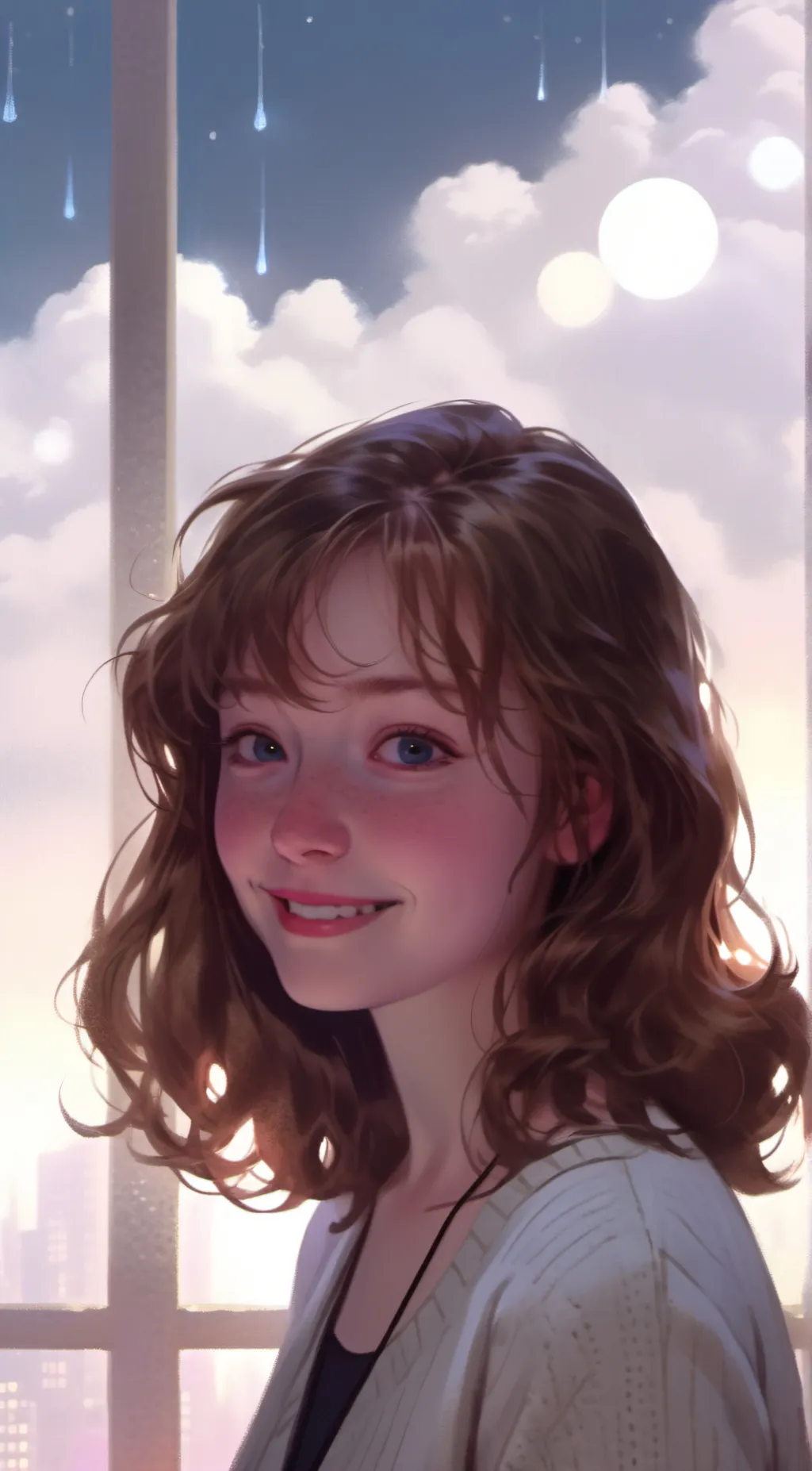 ai character: Mackenzie  background