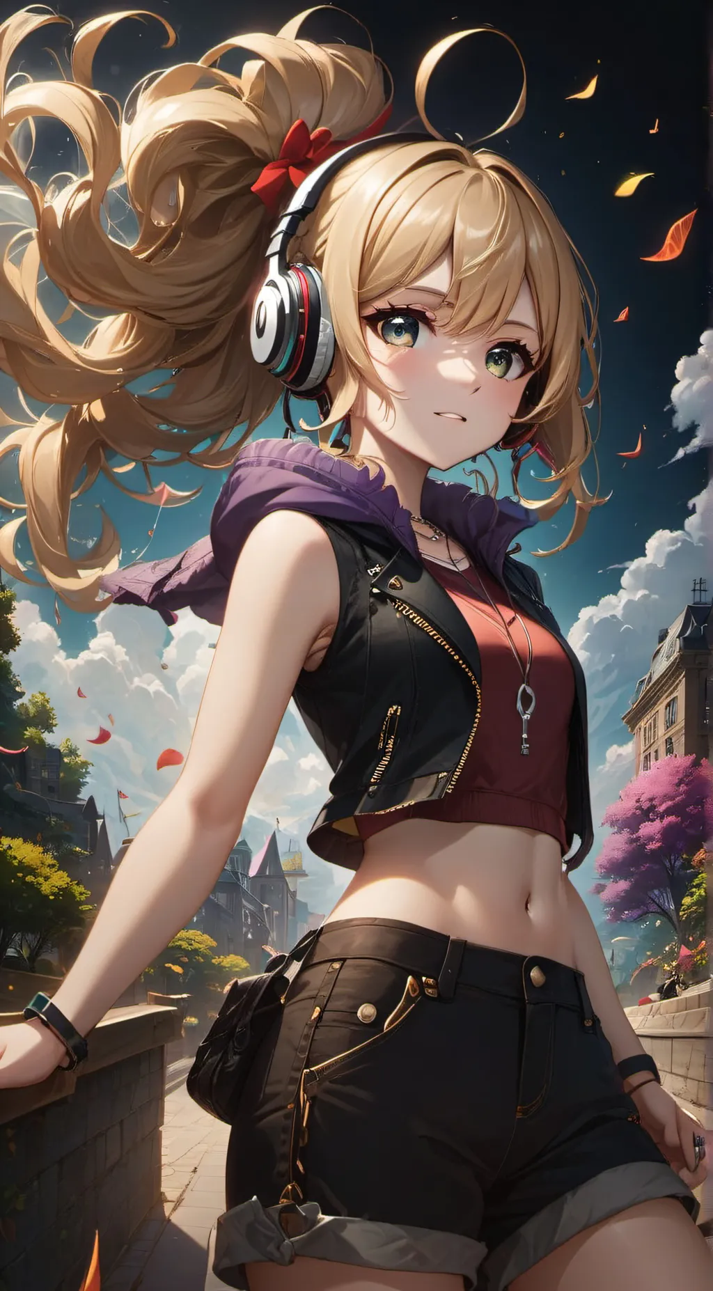 ai character: Zoey background