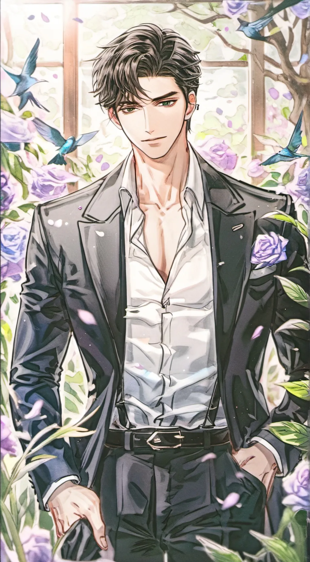 ai character: Victor background