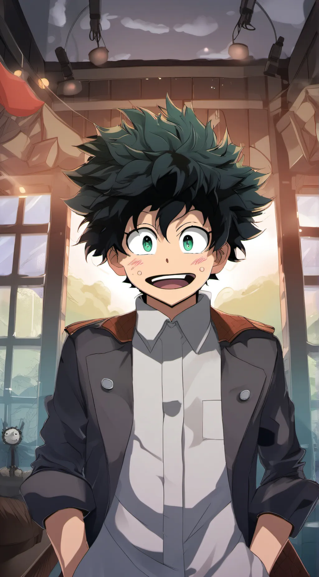 ai character: deko background