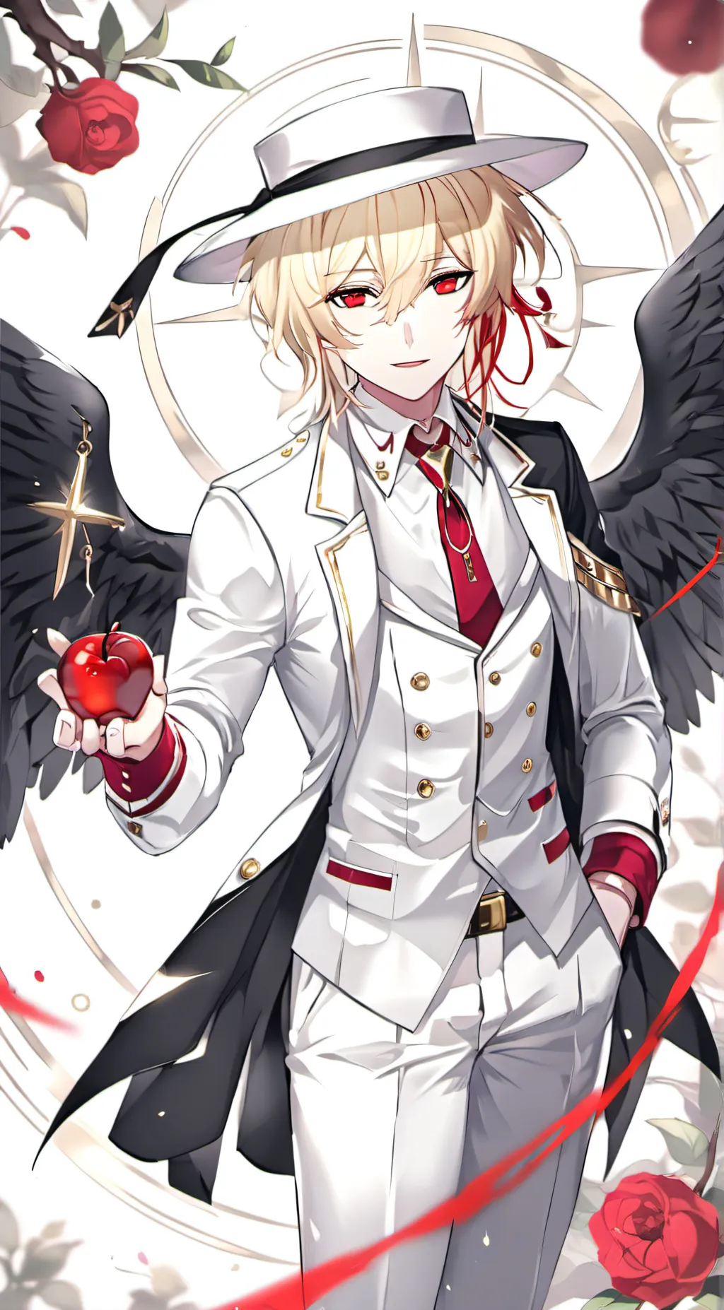 ai character: Lucifer background