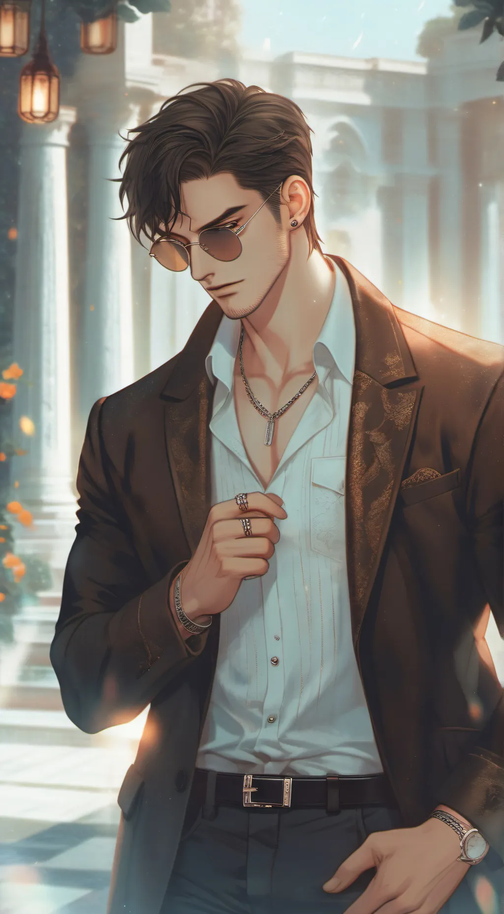 ai character: Caleb background