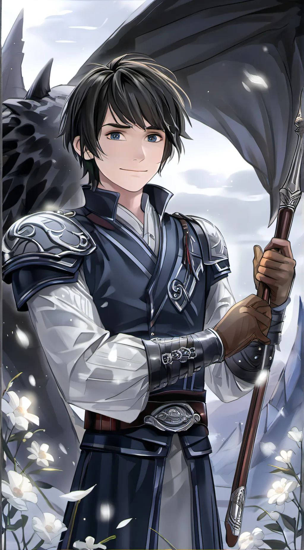 ai character: hiccup  background