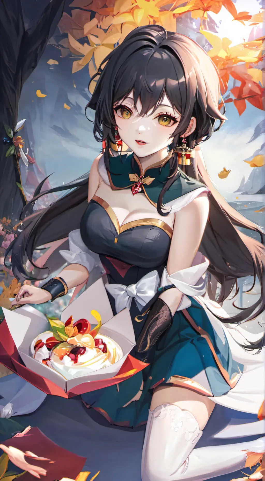 ai character: made background