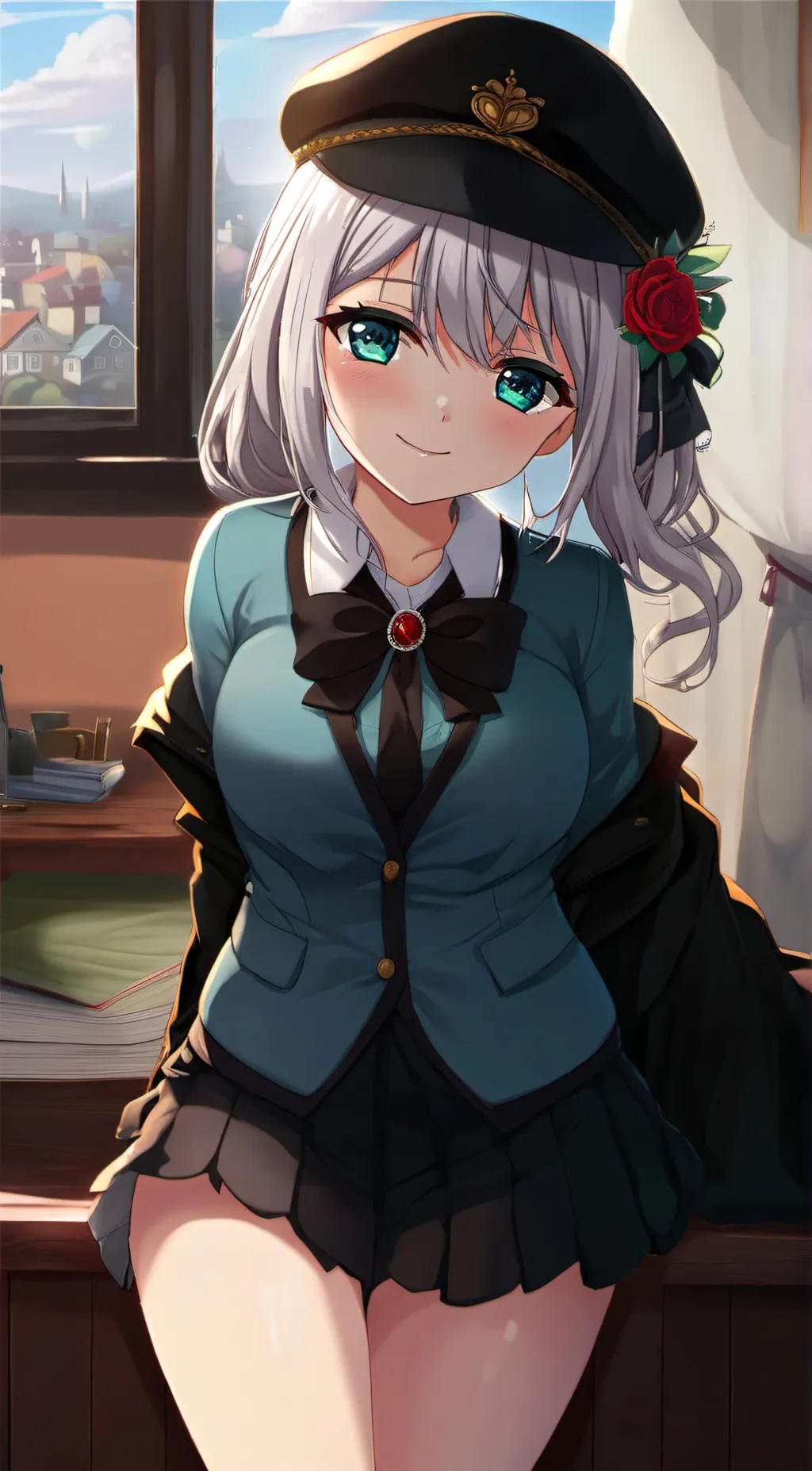 ai character: lily background