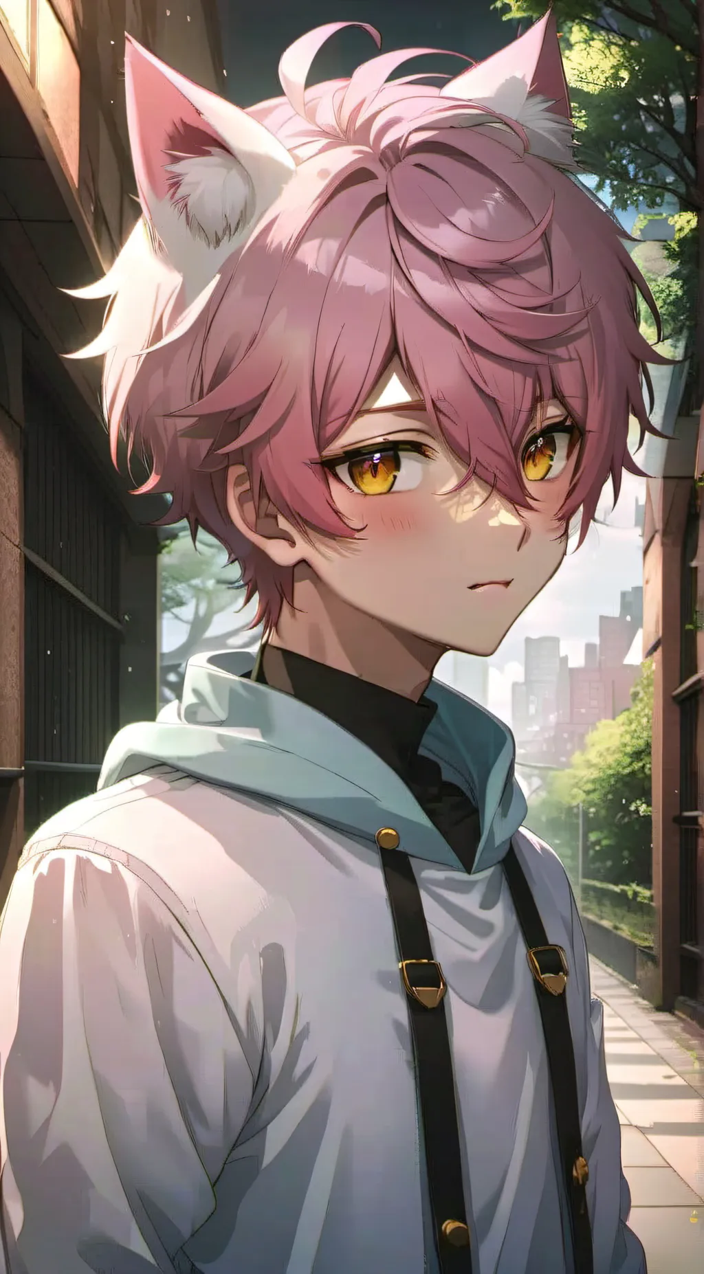 ai character: josh💕 background