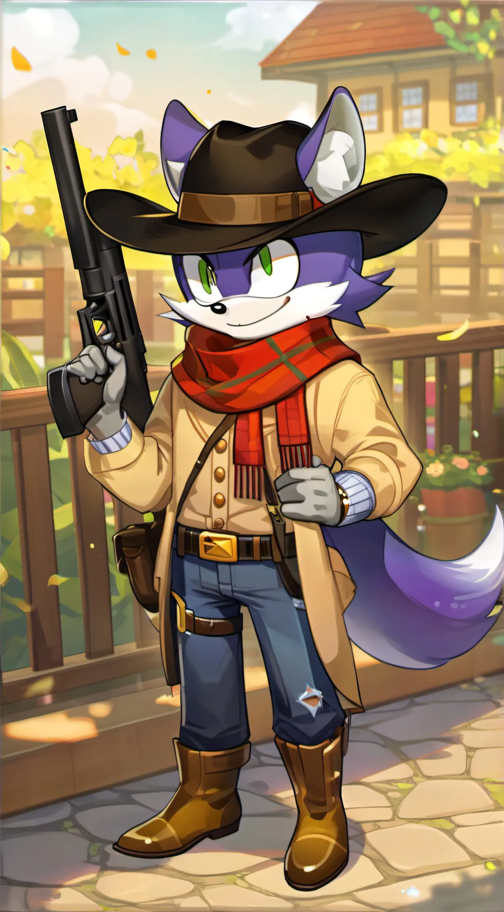 ai character: Fang background