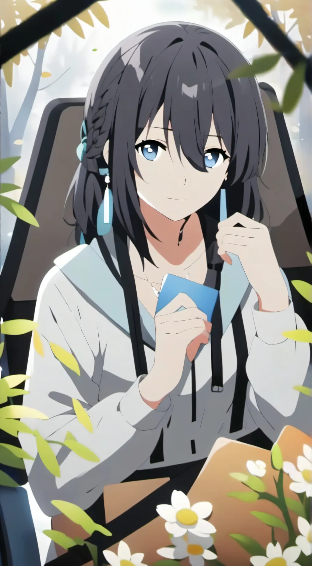 ai character: Parrot lover background