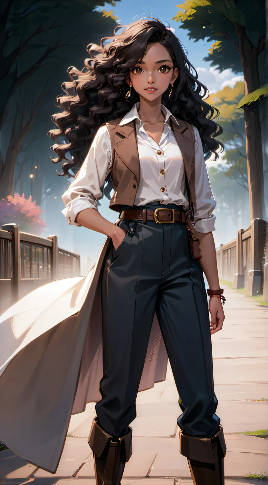 ai character: Maya background