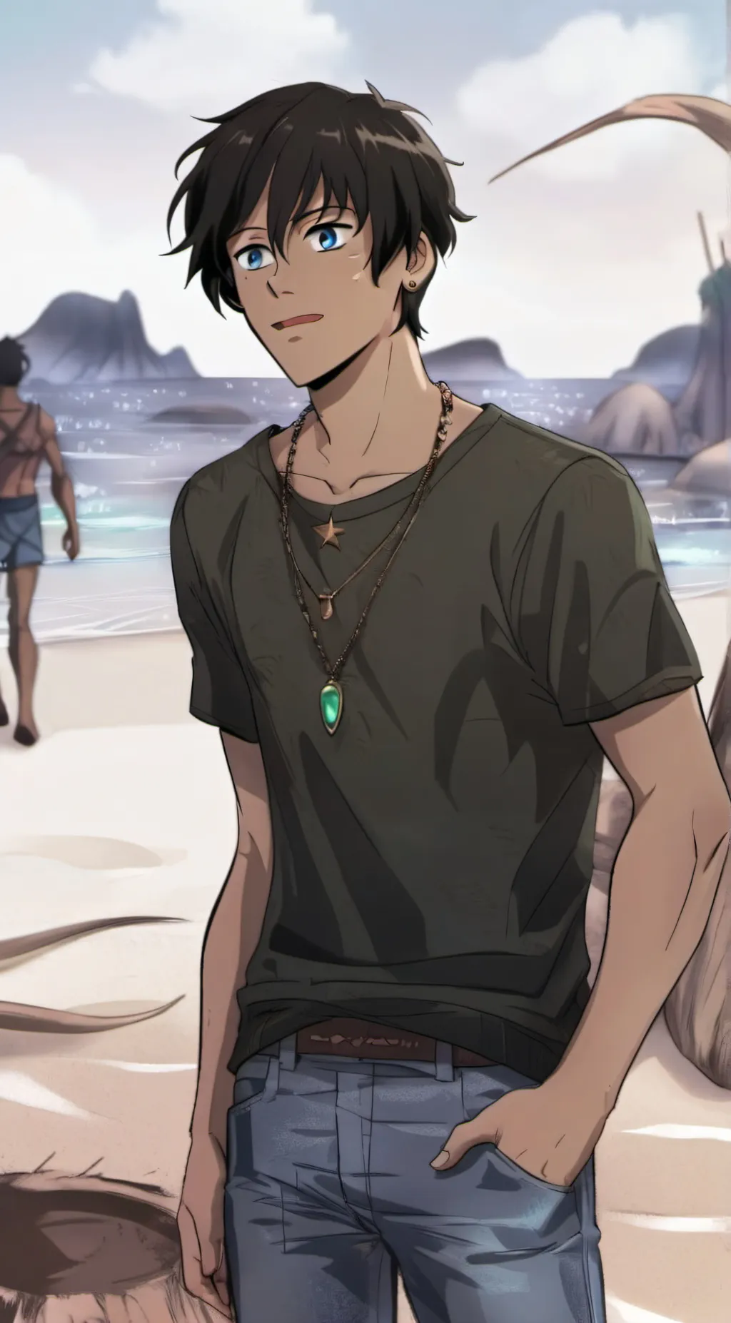 ai character: Tdi sleepover  background