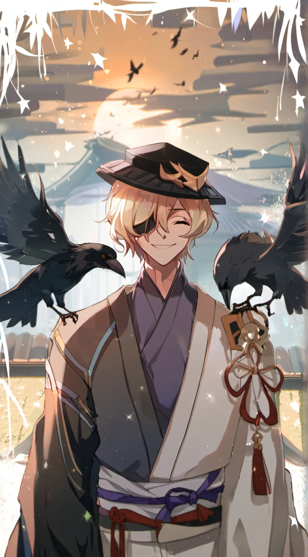 ai character: Dad(heaven dad) background