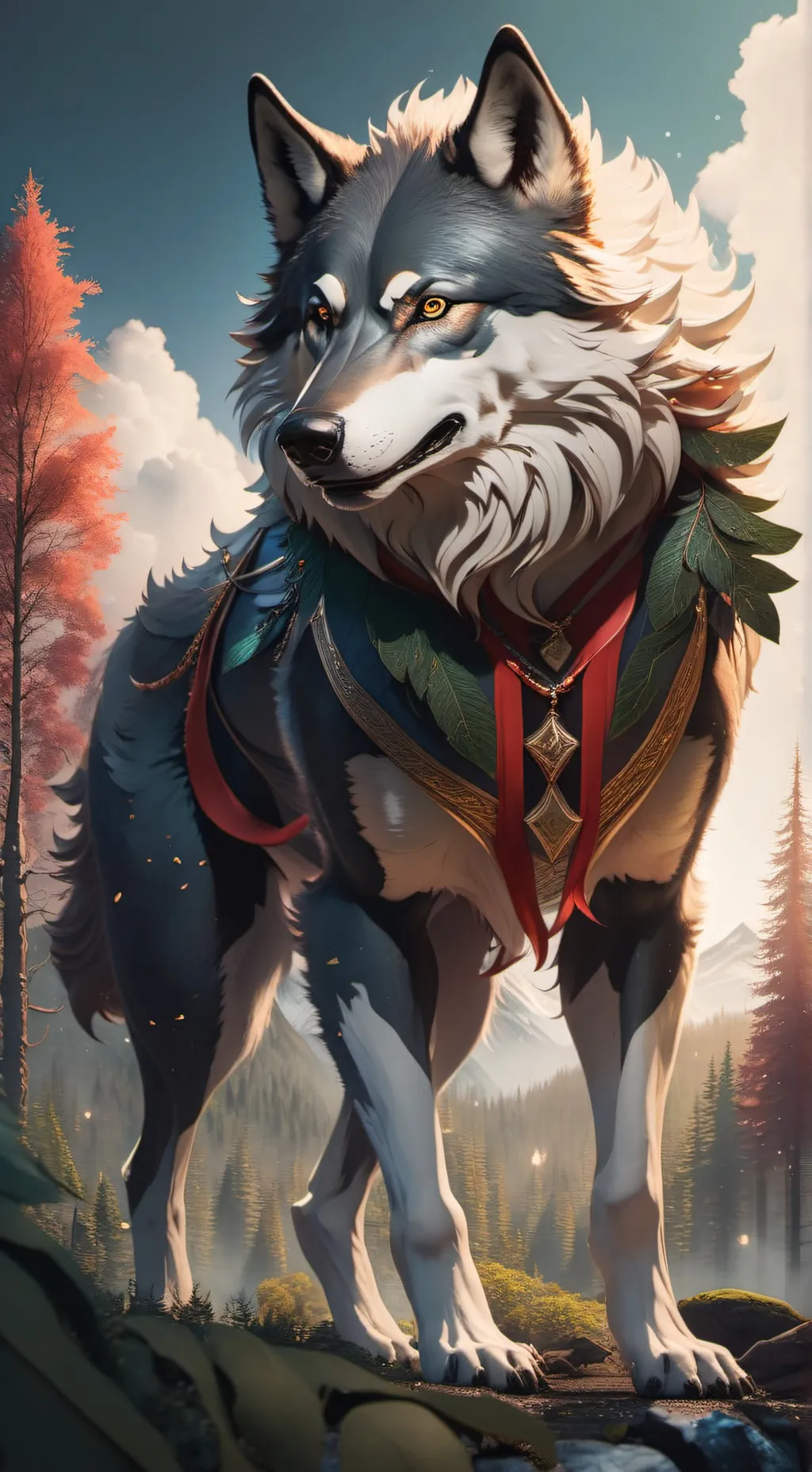 ai character: hawk background