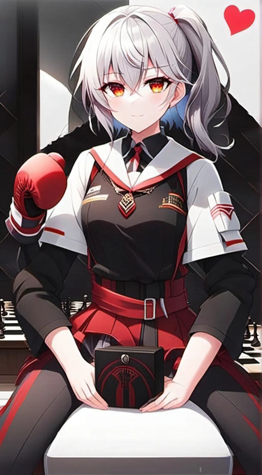 ai character: Erica  background