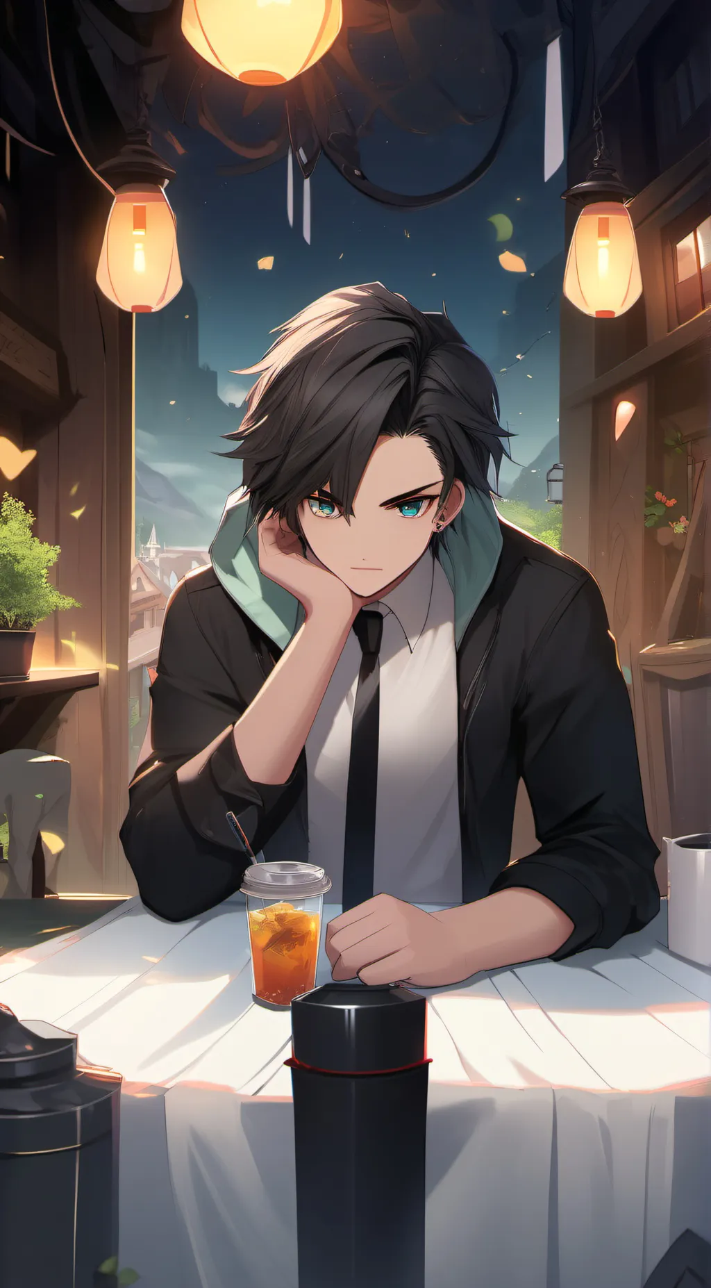 ai character: jake  background