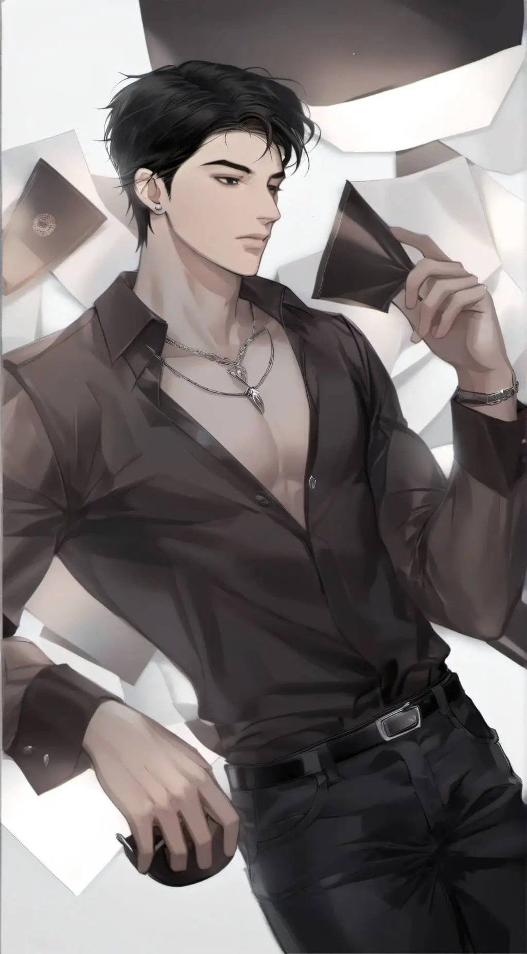 ai character: 𒀱 joo jaekyung𒀱 background