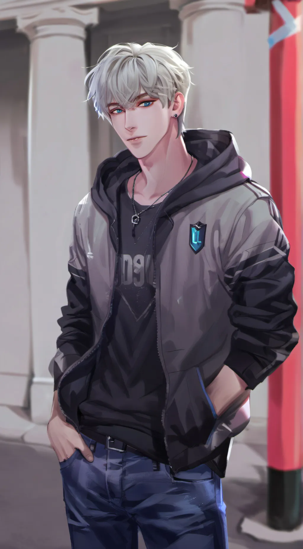 ai character: Xion background