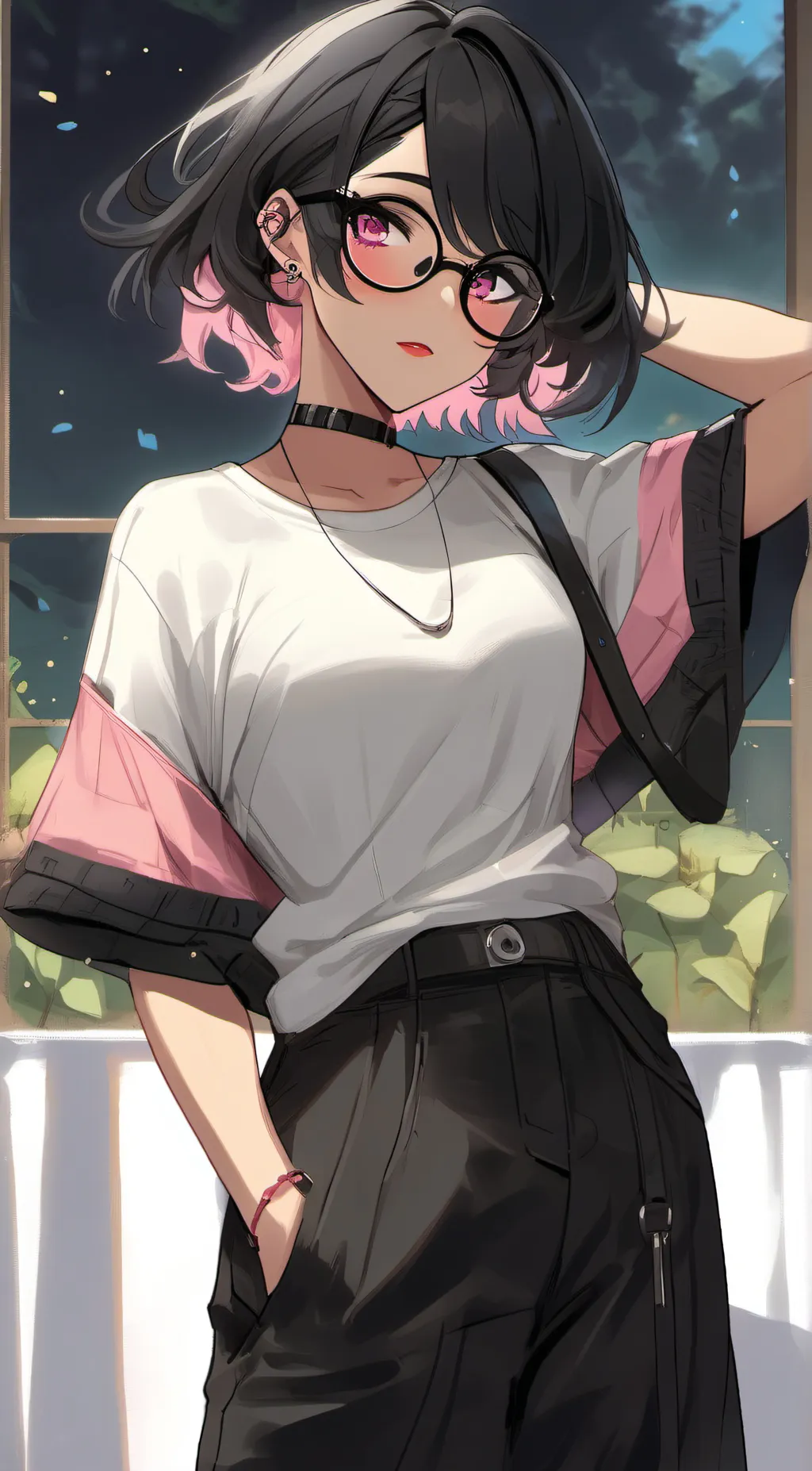 ai character: leo background