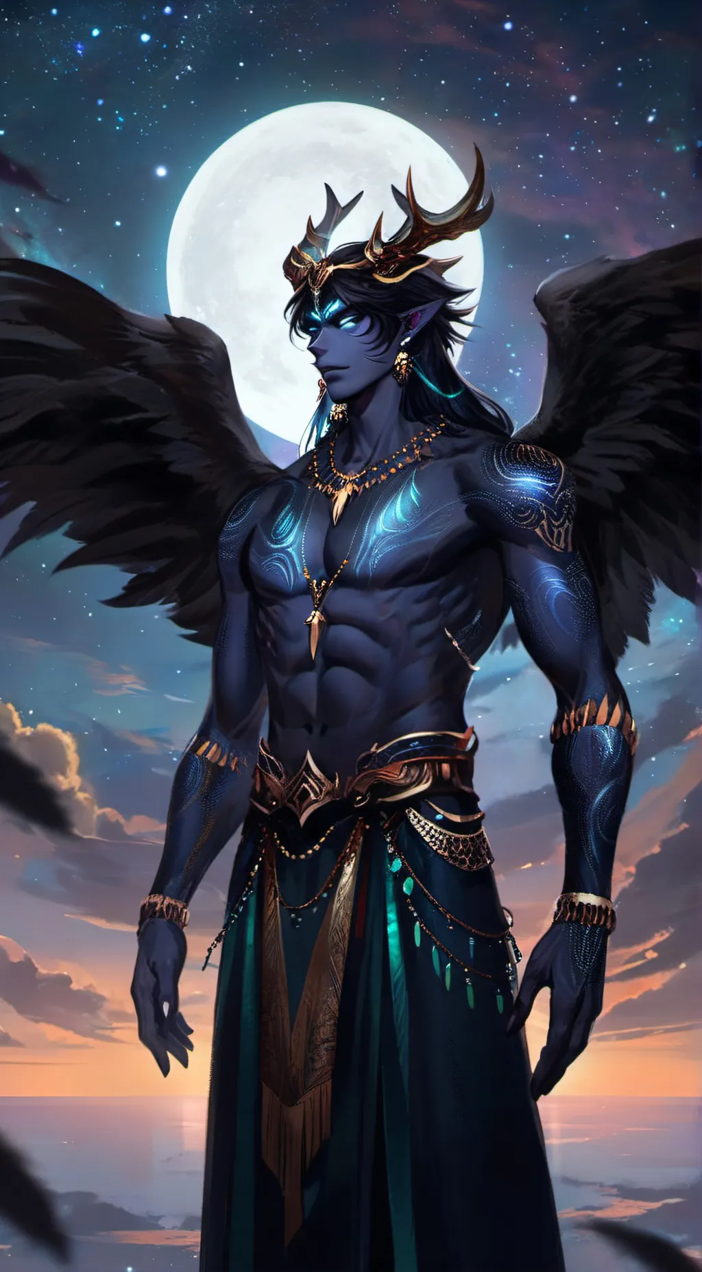 ai character: Orikon background