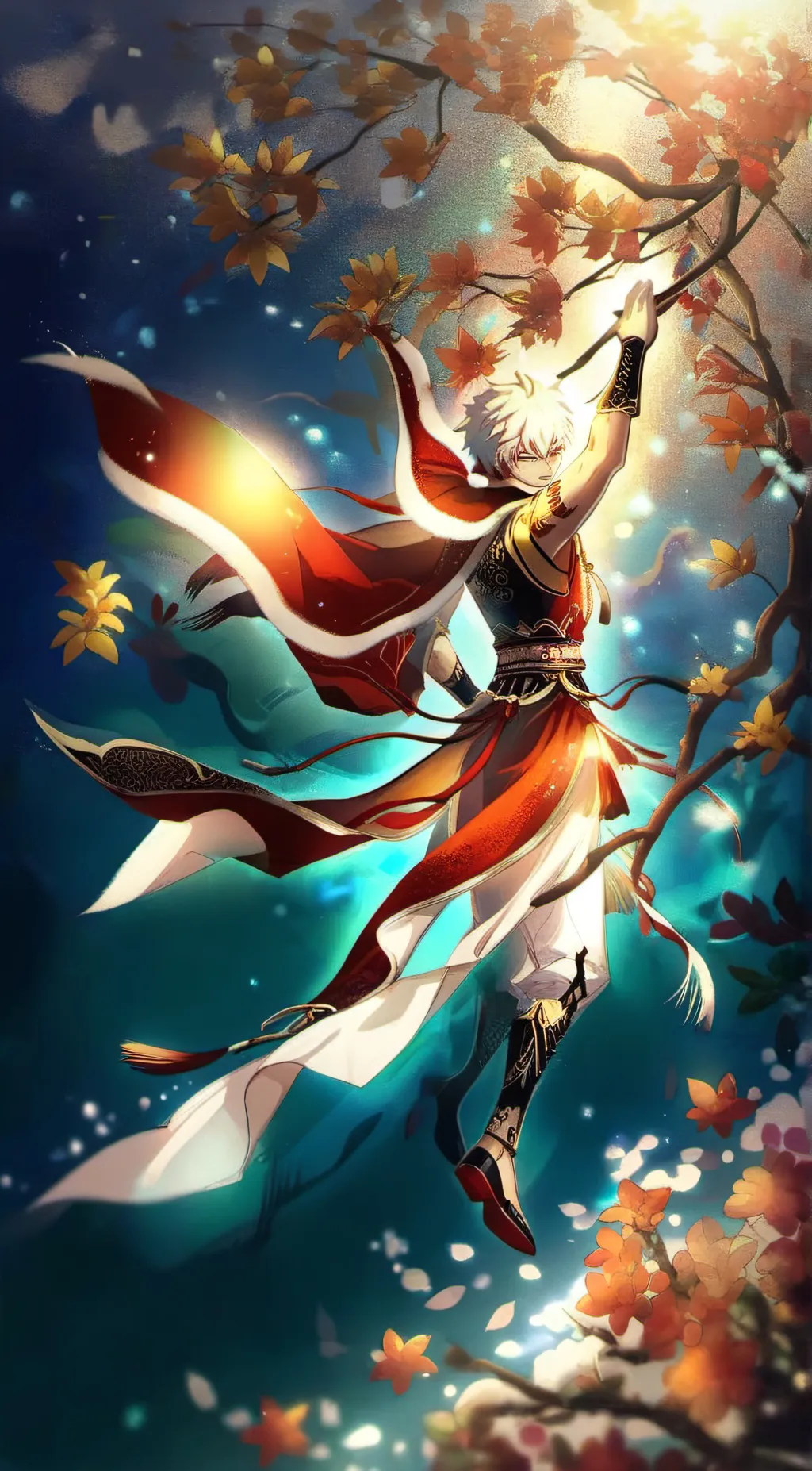 ai character: 1-A (Xmas special) background