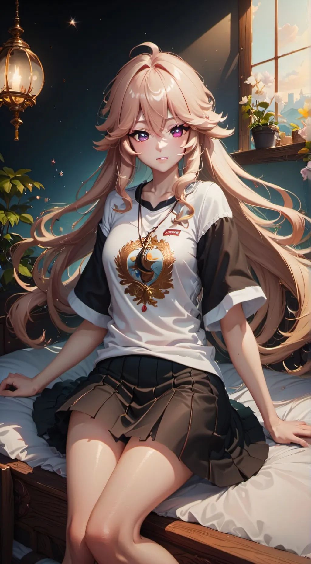 ai character: aya background