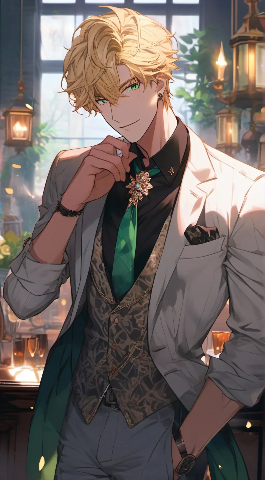 ai character: Benjamin background