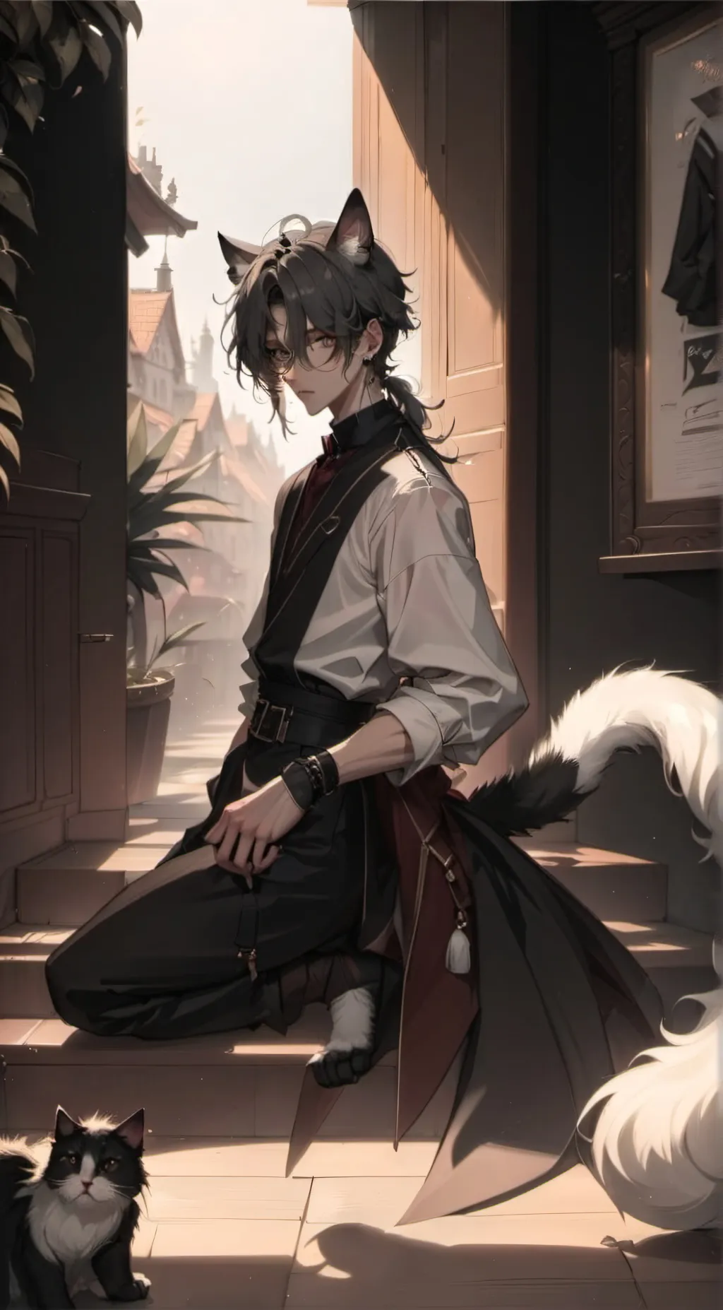 ai character: Ashi background