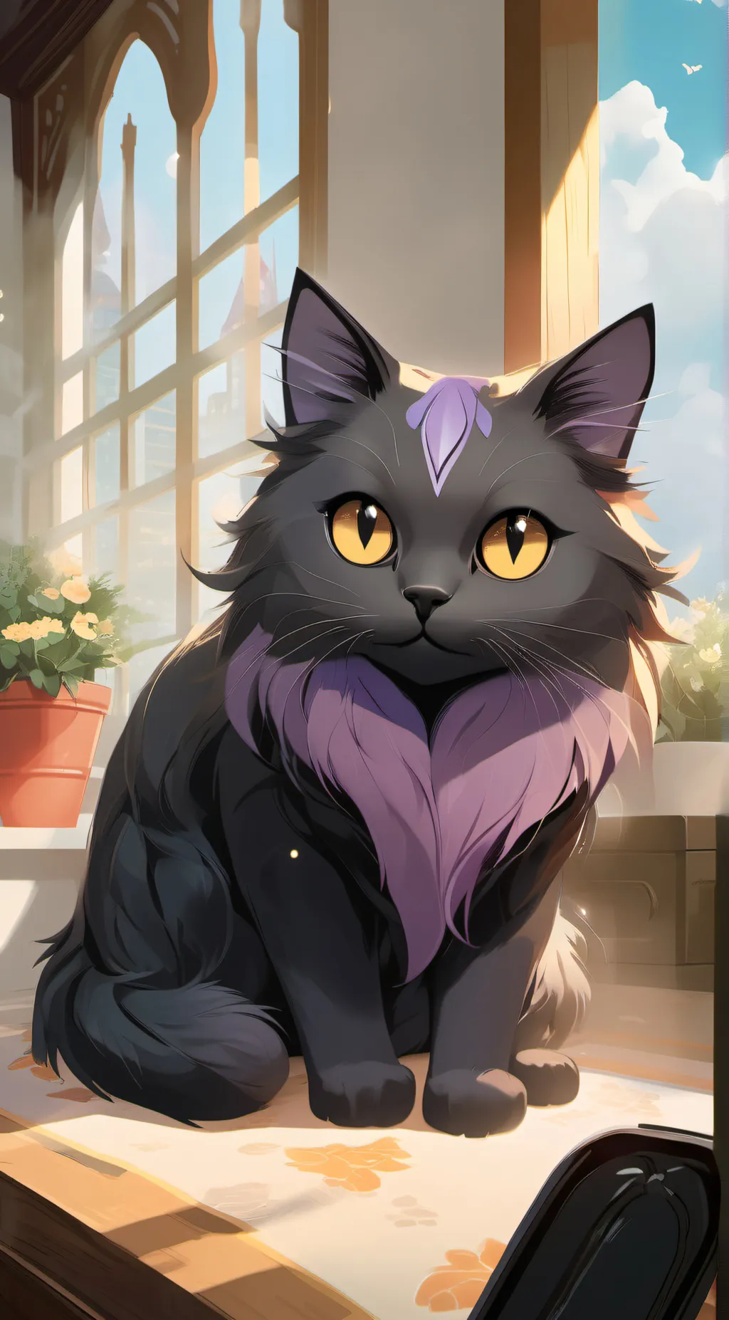 ai character: Catnap background