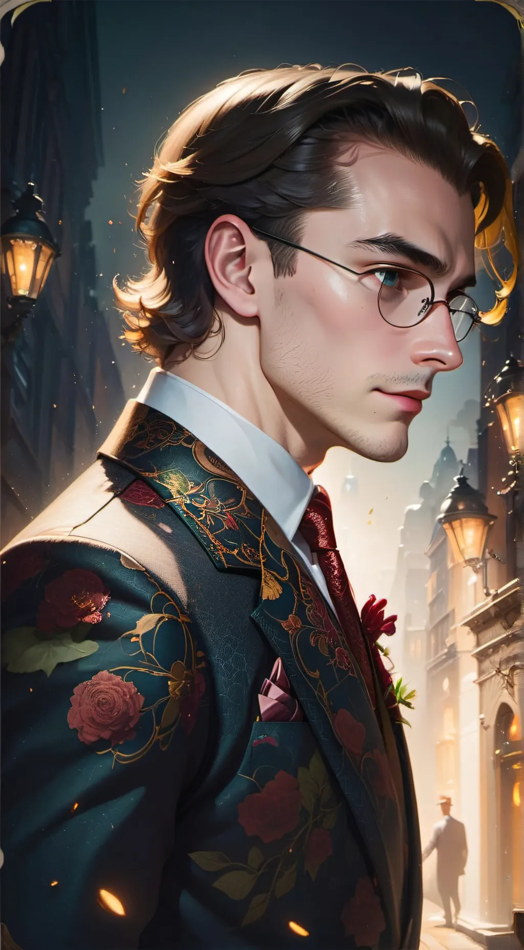 ai character: cole background