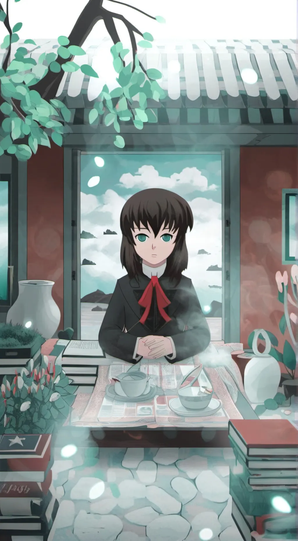 ai character: Friends background