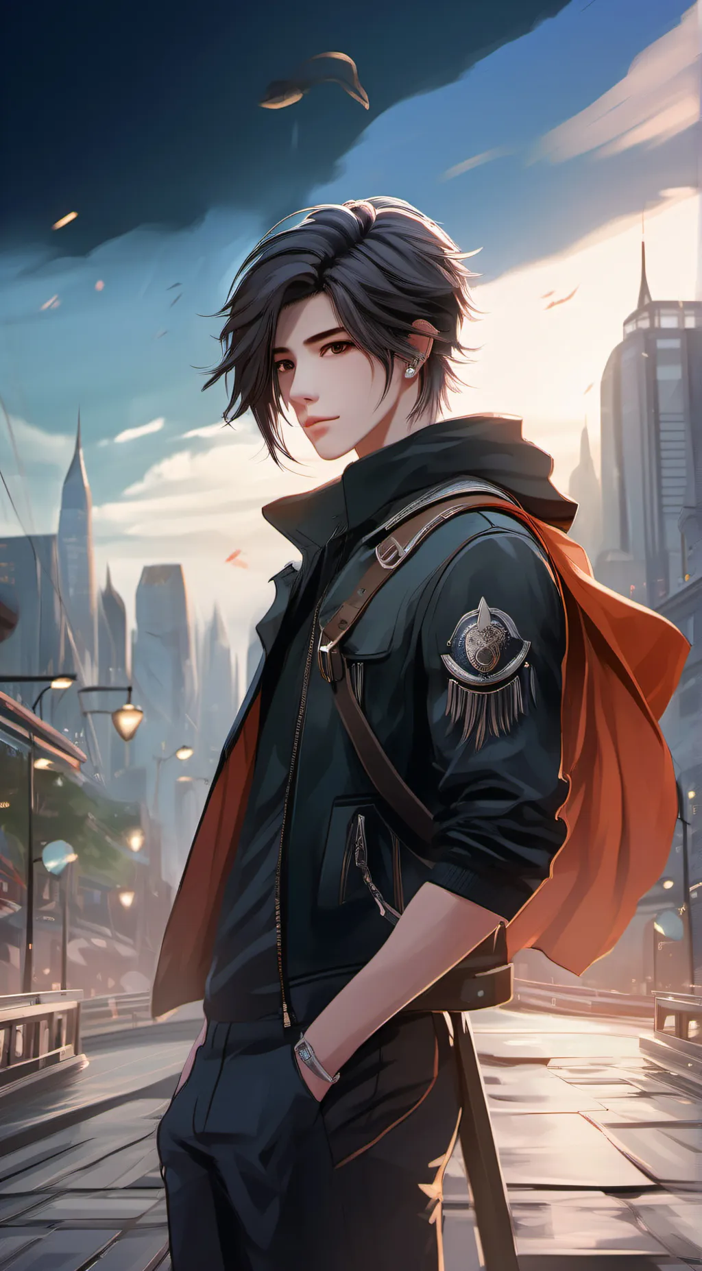 ai character: Luca background