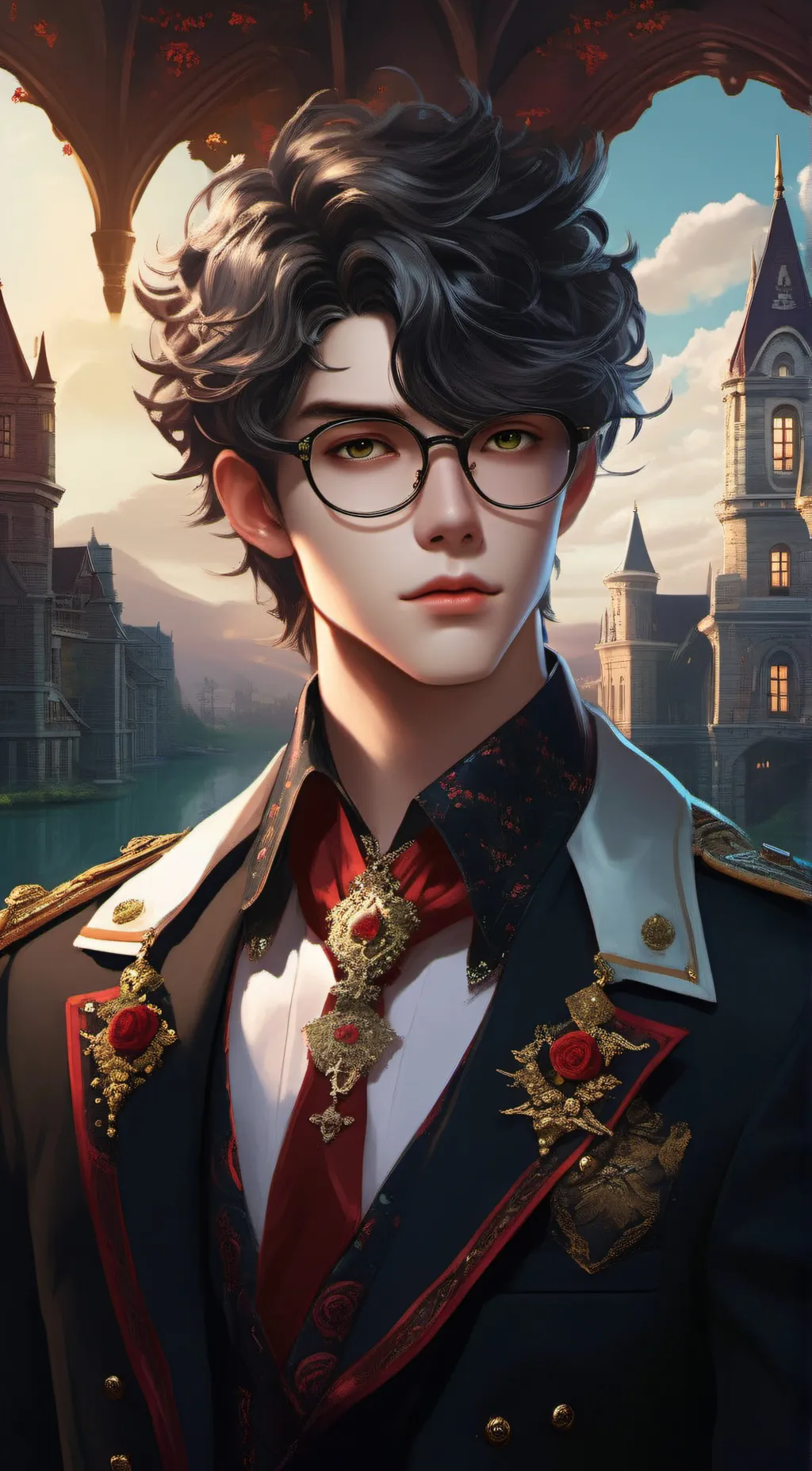 ai character: shou background