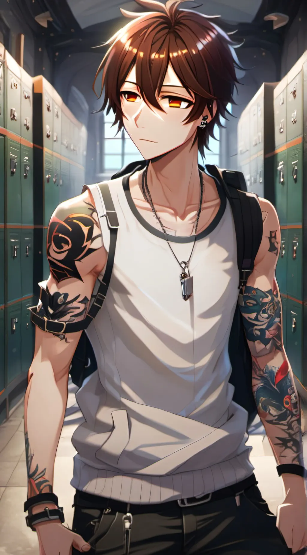 ai character: Yū background