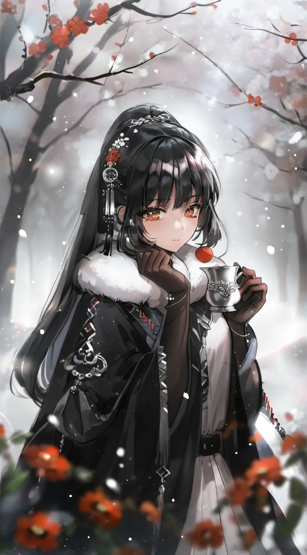 ai character: Rin background