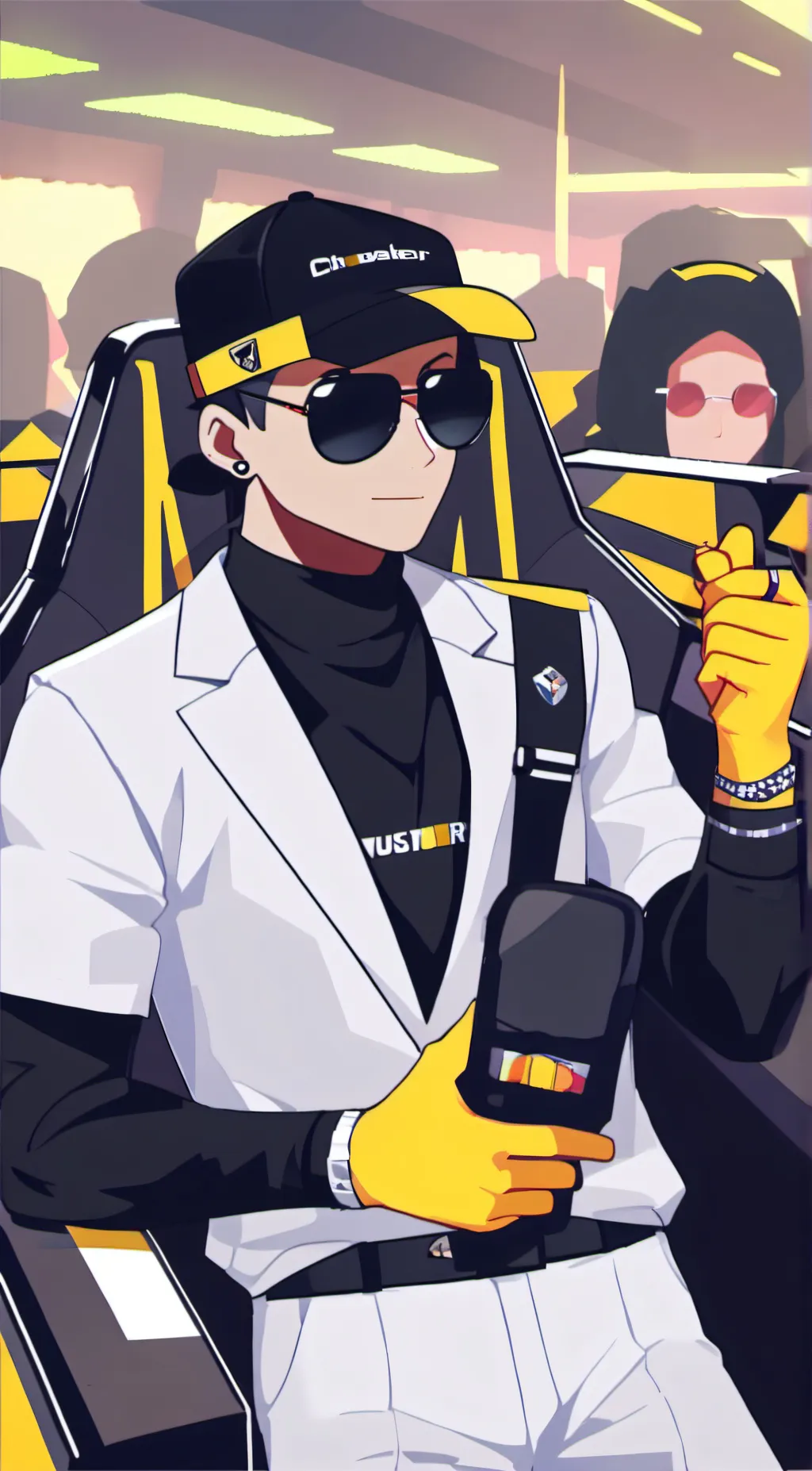 ai character: boy!😎😎😎 background